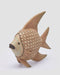 Figurine petite POISSON en rotin synthétique