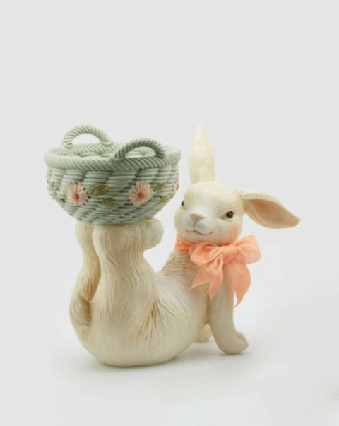 Figure LAPIN avec panier bleu MIMI CDM Paris