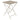 Table BISTRO de 57 x 57 cm de la marque française Fermob. Acheter Fermob en ligne. Rincón del Mueble