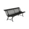 Banc LOUISIANE pour 4 personnes de la marque française Fermob. Acheter Fermob en ligne. Rincón del Mueble